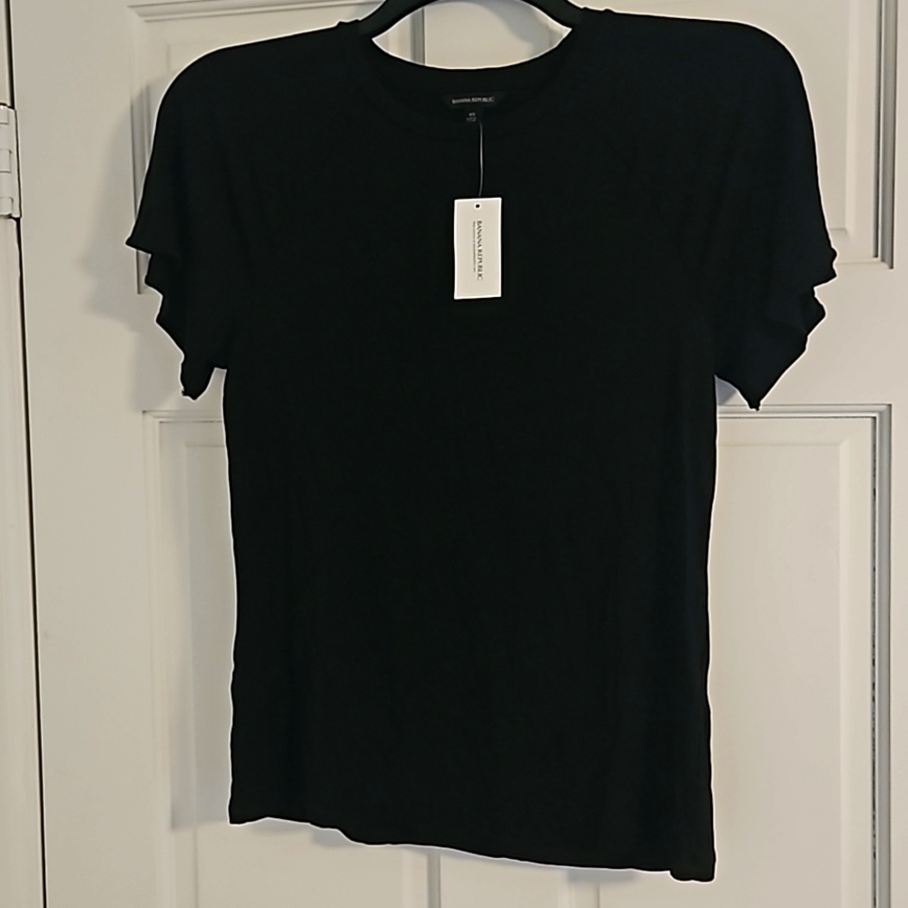 women's black blouse